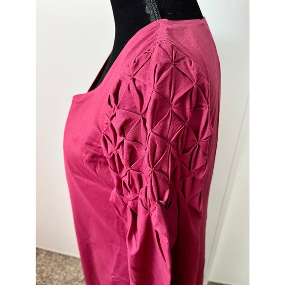 Merlette Maroon Dress - X-Small - Picture 3 of 9